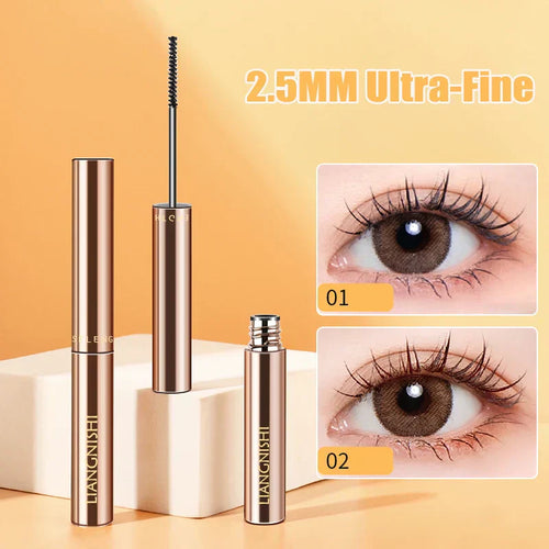 Silk Fiber Matte Mascara Makeup Ultra-Fine Brush